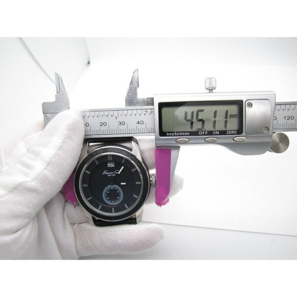 Men Kenneth Cole New York Quartz WR Analog 45mm Causal Round Watch (F294) KC1856 - Picture 2 of 10